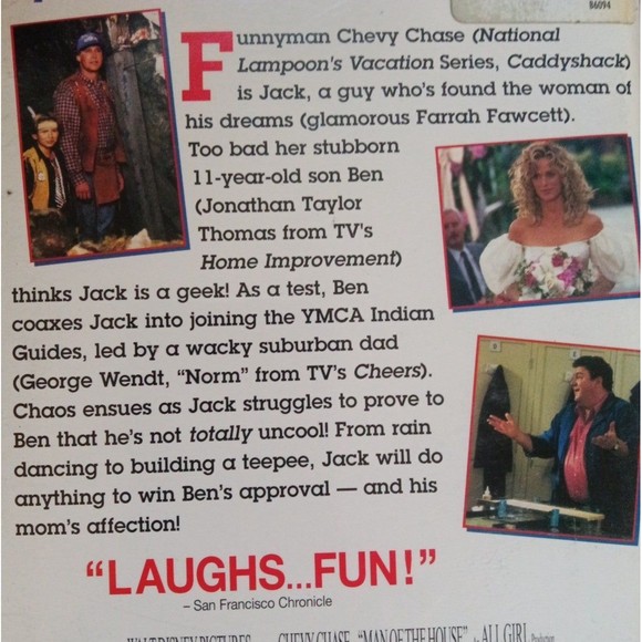 Man of the House VHS - Picture 3 of 3